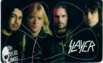 Slayer - Albums - Pikcard met 4 plectrums, Verzamelen, Muziek, Artiesten en Beroemdheden, Ophalen of Verzenden, Nieuw, Gebruiksvoorwerp