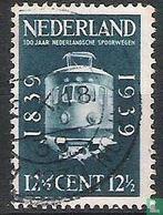 100 jaar spoorwegen in Nederland (PM1) - 1939, Verzenden, Postfris