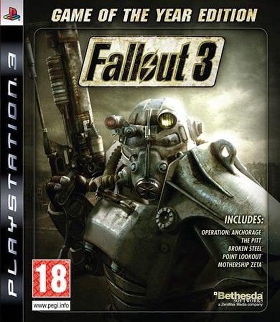 Fallout 3 GOTY Edition (PS3 Games), Spelcomputers en Games, Games | Sony PlayStation 3, Zo goed als nieuw, Ophalen of Verzenden