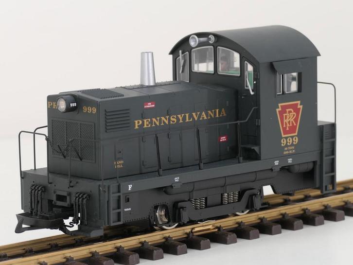 USA Trains R22060 Pennsylvania Rail Road 20Ton Diesel Loc..., Hobby en Vrije tijd, Modeltreinen | Overige schalen, Locomotief