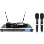 Omnitronic UHF-304 draadloos microfoonsysteem, Muziek en Instrumenten, Microfoons, Verzenden, Nieuw