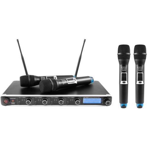 Omnitronic UHF-304 draadloos microfoonsysteem, Muziek en Instrumenten, Microfoons, Verzenden