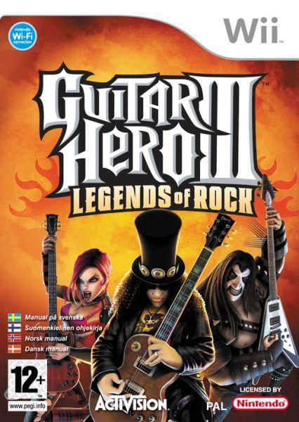 Guitar Hero III Legends of Rock-Standaard (Wii) Gebruikt, Spelcomputers en Games, Games | Nintendo Wii, Zo goed als nieuw, Ophalen of Verzenden