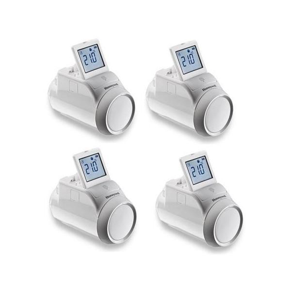 Evohome HR92 radiator regelaar - 4 pack voordeelpakket, Doe-het-zelf en Verbouw, Verwarming en Radiatoren, Verzenden