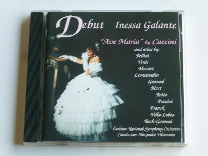 Debut - Inessa Galante , Vilumanis, Cd's en Dvd's, Cd's | Klassiek, Zo goed als nieuw, Verzenden