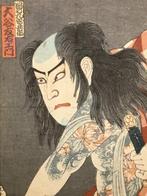 Kabuki actor tani Tomoemon in the role of the tattooed, Antiek en Kunst