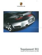 2005 PORSCHE 911 TEQUIPMENT BROCHURE DUITS, Boeken, Auto's | Folders en Tijdschriften, Nieuw, Porsche, Author
