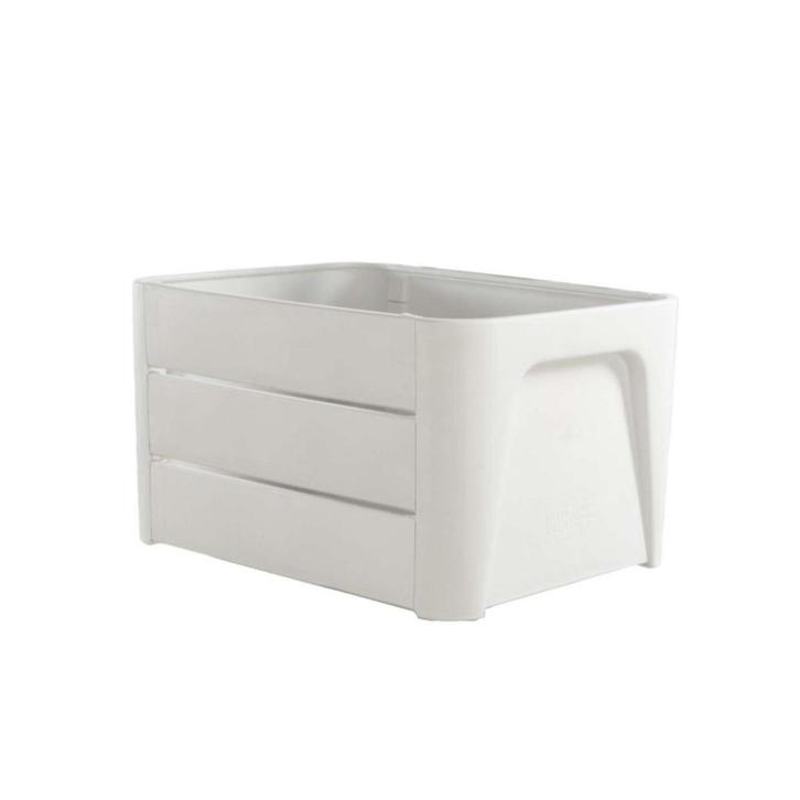 Mirage Fietskrat Klik n Krat Wit, Fietsen en Brommers, Fietsaccessoires | Fietsmanden, Nieuw, Verzenden