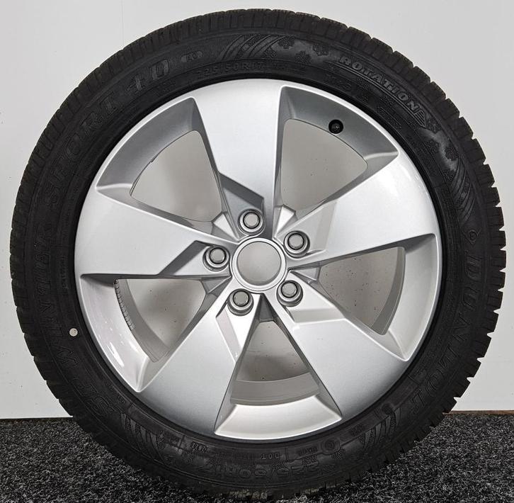 Winterset | 17 inch 5-Spaak | TT | Audi | Demo, Auto-onderdelen, Banden en Velgen, 17 inch, Winterbanden, 225 mm, Personenwagen