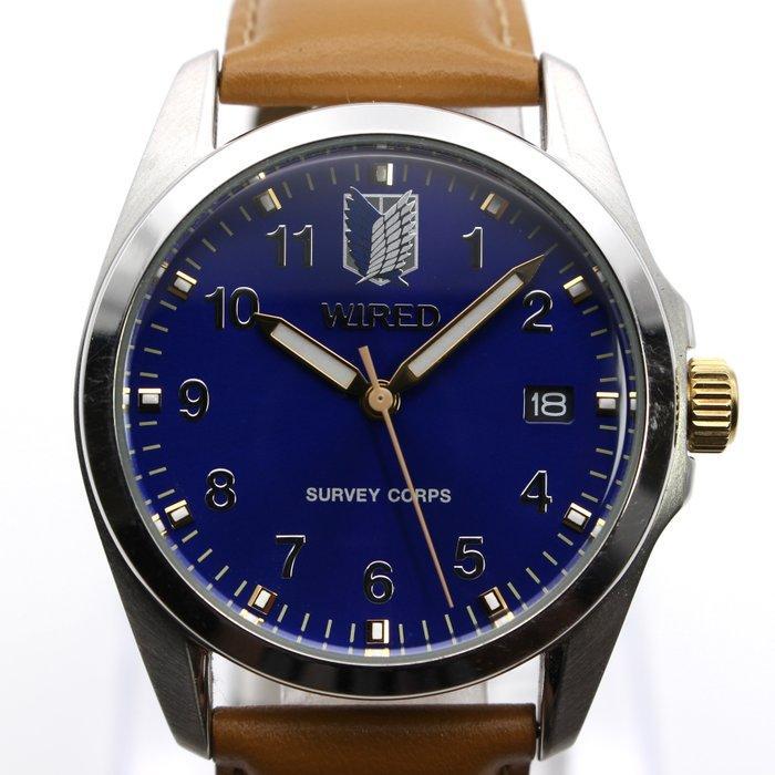 Seiko - WIRED × Attack on Titan Eren Model - Zonder, Sieraden, Tassen en Uiterlijk, Horloges | Antiek