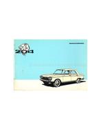 1974 PEUGEOT 204 SEDAN INSTRUCTIEBOEKJE NEDERLANDS, Auto diversen