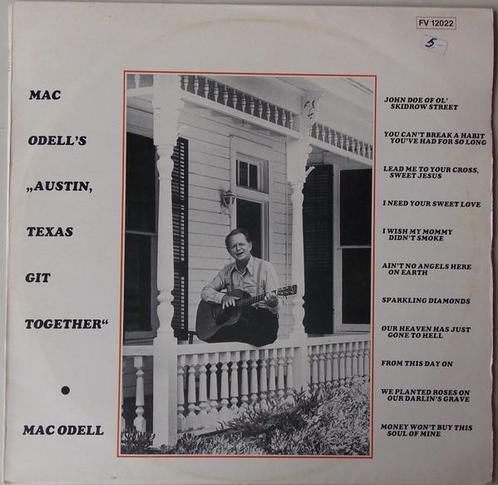 LP gebruikt - Mac Odell - Mac Odells Austin, Texas Git T..., Cd's en Dvd's, Vinyl | Overige Vinyl, Zo goed als nieuw, Verzenden