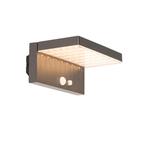 Buiten wandlamp donkergrijs incl. LED en dimlicht op solar -, Nieuw