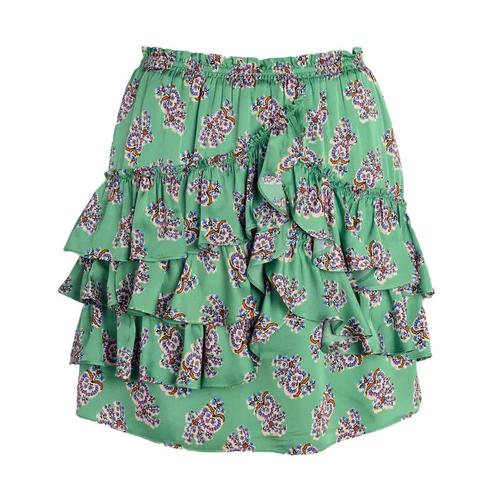 Bernice • groene mini rok • 32 (FR34), Kleding | Dames, Rokken, Groen, Nieuw, Maat 34 (XS) of kleiner, Verzenden