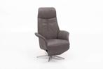 Relaxfauteuil Delfgauw - relaxfauteuils - Taupe, Huis en Inrichting, Stoelen, Nieuw, Stof