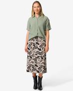 HEMA Damesrok Nora bladeren multi, Verzenden, Nieuw