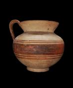 Oud-Grieks - Onochoé met decor van cirkelvormige banden -