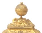 Een brons vergulde pendule, Frankrijk, Parijs, 19e eeuw, Antiek en Kunst, Antiek | Klokken
