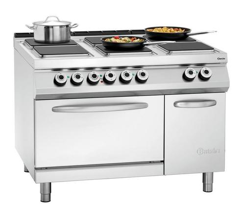 Bartscher Fornuis | 400V | EBO | 6 Kookplaten | 6x 4kW | Ele, Zakelijke goederen, Horeca | Keukenapparatuur, Nieuw in verpakking