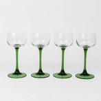 (4) Vintage Wijnglazen Frankrijk Luminarc, Antiek en Kunst, Antiek | Glas en Kristal, Ophalen