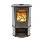 Nu brandend te zien, Nieuw, Hout, Vrijstaand, Houtkachel