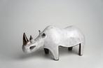 Urszula Despet - sculptuur, Craquele Rhinoceros - 11 cm -, Antiek en Kunst