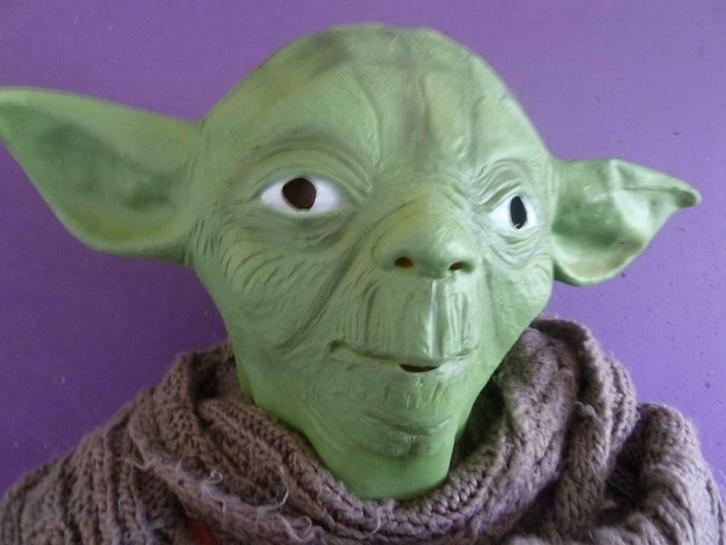 Star Wars Masker Yoda, Hobby en Vrije tijd, Feestartikelen, Nieuw