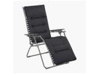 Lafuma relaxstoel evolution becomfort dark grey 8902, Caravans en Kamperen, Kampeeraccessoires, Nieuw