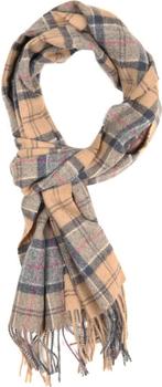 Barbour Sjaal Tartan Lamswol Beige maat one size Heren, Verzenden, Nieuw, Barbour