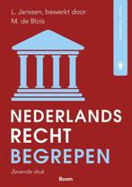 Nederlands recht begrepen 9789462129023, Verzenden, Zo goed als nieuw