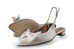 Lina Locchi Slingbacks in maat 42 Wit, Lina Locchi, Verzenden, Wit, Zo goed als nieuw