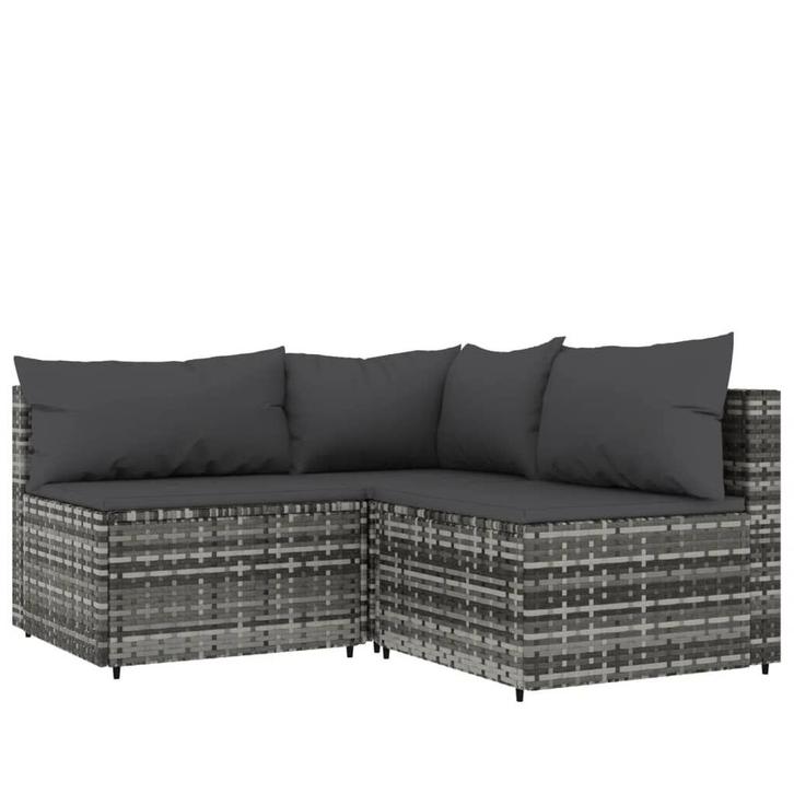 Poly Rattan Loungeset - Tweedekansje voor de Tuin! OP=OP, Tuin en Terras, Tuinsets en Loungesets, Bank, Nieuw, Rotan, Loungeset