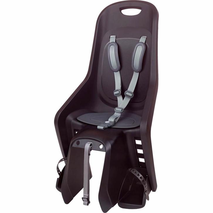 Polisport Maxi Bubbly MIK HD Zwart/Grijs Achterstoeltje, Fietsen en Brommers, Fietsaccessoires | Fietsstoeltjes, Nieuw, Verzenden