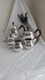 Koffie- en theeservies (5) - Vintage - Verzilverd -, Antiek en Kunst