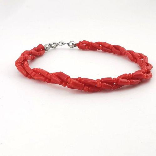 Koraal - Zilver - Armband, Verzamelen, Dierenverzamelingen