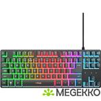 Trust GXT 833 Thado TKL Belgisch AZERTY Gaming Toetsenbord, Computers en Software, Toetsenborden, Verzenden, Nieuw, Trust