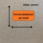 vermiculietplaat op maat (dikte 20mm), Ophalen of Verzenden, Nieuw, Hout, Vrijstaand