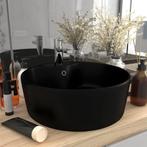 Wastafel Matzwart 36cm - Retourdeal! Strak Design -35%, Doe-het-zelf en Verbouw, Sanitair, Ophalen of Verzenden, Nieuw, Steen