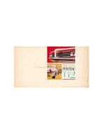 1962 PONTIAC WIDE-TRACK MODELLEN BROCHURE ENGELS, Nieuw, Author