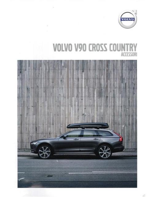 2018 VOLVO V90 CROSS COUNTRY ACCESSOIRES BROCHURE ITALIAANS, Boeken, Auto's | Folders en Tijdschriften, Volvo