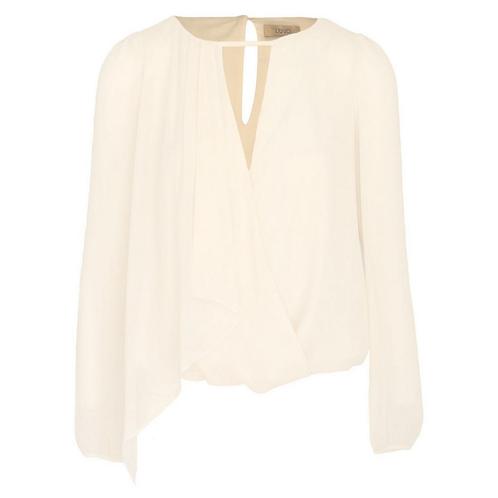 Liu Jo • off-white overslag tuniek • 36 (IT42), Kleding | Dames, Tops, Wit, Nieuw, Maat 36 (S), Verzenden