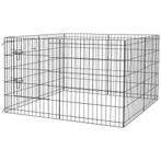 TRUUSK Puppyren 76 Cm Hoog, 8-delig Puppyren Met Slot, DIY V, Verzenden, Nieuw