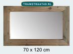Houten spiegels, rechthoekig en vierkant wandspiegels, teak, Huis en Inrichting, Woonaccessoires | Spiegels, Ophalen of Verzenden