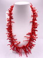 Koraal - 18 karaat - Geel goud - Halsketting - ambachtelijke, Antiek en Kunst