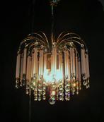 Plafondlamp - Messing, Kristal - Murano-stijl, Antiek en Kunst