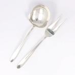 Van Kempen & Begeer - Aardappellepel - Vleesvork - Model, Antiek en Kunst
