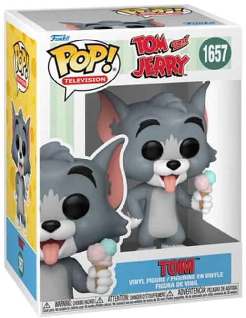Funko Pop! Tom & Jerry - Tom #1657 | Funko - Hobby Artikelen, Verzamelen, Poppetjes en Figuurtjes, Nieuw, Verzenden