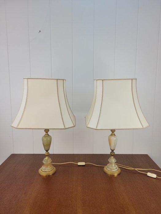 Tafellamp (2) - Onyx, Antiek en Kunst, Curiosa en Brocante