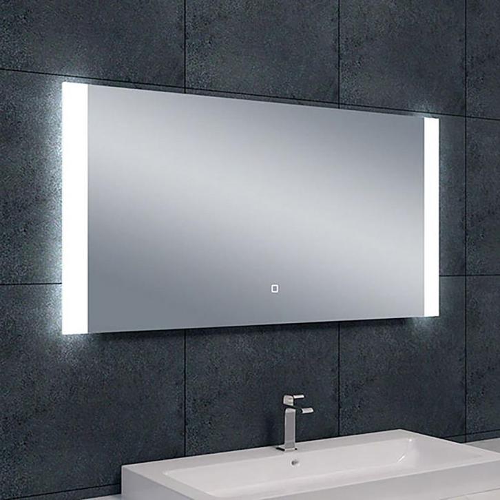 Wiesbaden Sunny Badkamerspiegel met LED - Dimbaar -, Huis en Inrichting, Woonaccessoires | Spiegels, Nieuw, Ophalen of Verzenden