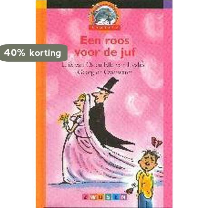 Een roos voor de juf - Erik van Os en Ellie van Lieshout, Boeken, Kinderboeken | Jeugd | onder 10 jaar, Zo goed als nieuw, Verzenden
